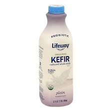 picture of a bottle of kefir